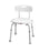 Carex - Shower Chair Fixed Handle Aluminum Frame With Backrest 20-1/2 Inch Seat Width - FGB652C0 0000