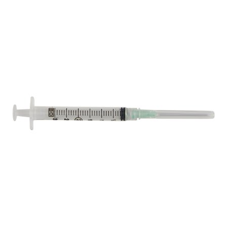 PrecisionGlide - Syringe with Hypodermic Needle 3 mL 21 Gauge 1-1/2 Inch Regular Wall NonSafety - 309577