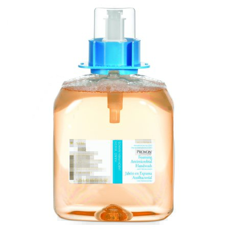 GOJO Provon FMX-12 Antimicrobial Soap Foaming 1,250 mL Dispenser Refill Bottle Light Floral Scent - 5186-03