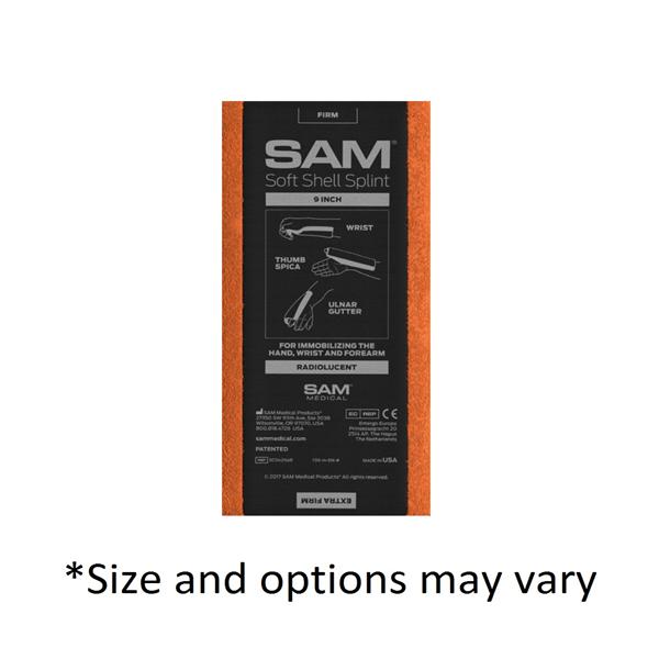 The Seaburg Co Splint Sam Soft Shell Limb Orange 4.25X9" Each, 20 Ea/Ca - SS540-EN
