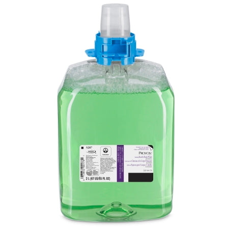 GOJO FMX-20 Shampoo and Body Wash 2000 mL Dispenser Refill Bottle Cucumber Melon Scent - 5287-02