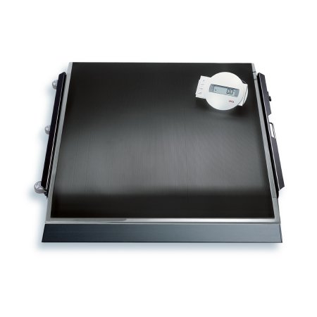 seca 674 - Wheelchair Scale with Remote Display Digital Display 800 lbs. / 360 kg Capacity Gray AC Power - 6741321103