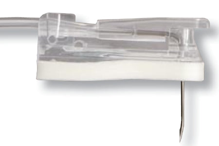 Gripper Plus - Huber Infusion Set 20 Gauge 3/5 Inch 8 Inch Tubing Split Septum Y-Site Port - 21-2864-24