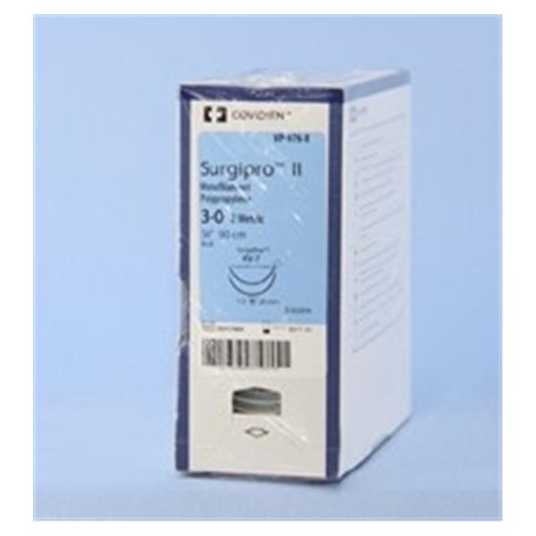 Medtronic MITG-Covidien Suture 6-0 Pp Kv-1/Kv-1 Surgipro Ii Blue 24" Double Arm Monofilament 36/Ca - VP712X