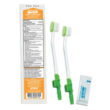 Toothette - Suction Toothbrush Kit NonSterile - 6173