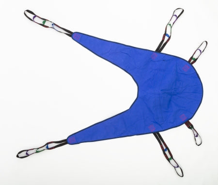 Invacare Reliant Divided Leg Sling 6 Point With Head Support Without Chains X-Large 450 lbs. Weight Capacity - R102