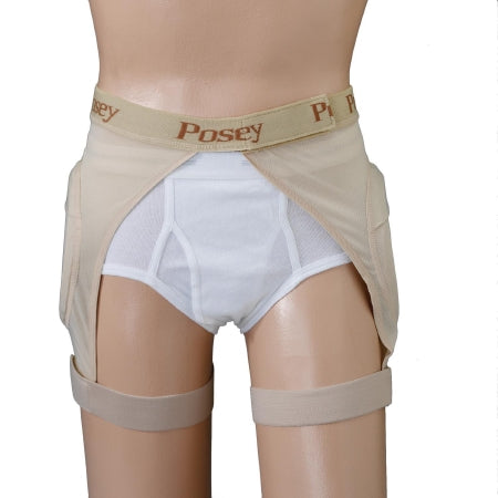 Posey Hipsters Hip Protection Brief EZ-On X-Large Beige Unisex - 6019XL