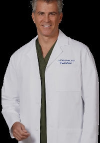 Fashion Seal Uniforms - Lab Coat White Large Knee Length Reusable - 3492-L