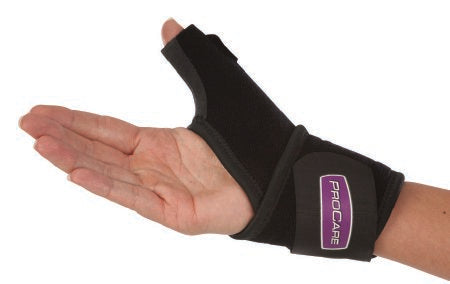 DJO Universal Thumb-O-Prene Thumb Support Wraparound Neoprene Left or Right Hand Black One Size Fits Most - 79-82700