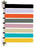 Omnimed - Exam Room Signal Flag Wall Mount 1 Flag 4 Inch - 291731