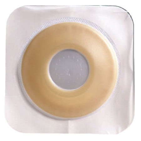 Convatec Sur-Fit Natura Colostomy Barrier Pre-Cut, Extended Wear Durahesive, White Tape 2-1/4 Inch Flange Hydrocolloid 1-3/4 Inch Stoma 5 X 5 Inch - 413187