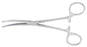 Miltex - Hemostatic Forceps Rochester-Pean 12 Inch Length OR Grade German Stainless Steel NonSterile Ratchet Lock Finger Ring Handle Curved Serrated Tip - 7-148