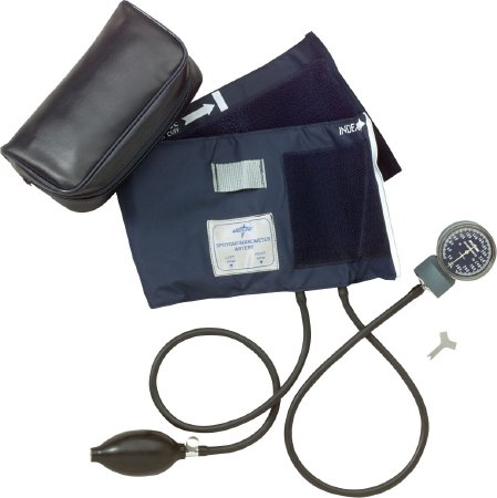 Nite-Shift - Aneroid Sphygmomanometer Unit 2-Tubes Adult Large Cuff - MDS9413
