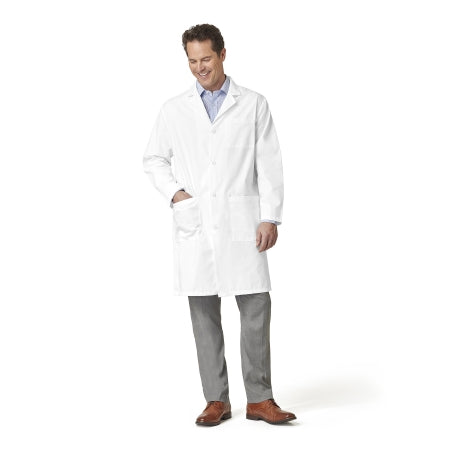 Fashion Seal Uniforms - Lab Coat White Medium Knee Length Reusable - 3495-M