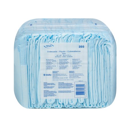 TENA Extra - Underpad 23 X 36 Inch Disposable Polymer Light Absorbency - 355