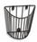 ADC - Blood Pressure Cuff Storage Basket For Wall Sphygs 750 W, 952B, 9000W, 9002W - 952-025