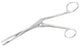 Miltex Miltex Septum Forceps Knight 6-3/4 Inch OR Grade Stainless Steel (German) NonSterile NonLocking Finger Ring Handle Angled Serrated Tips - 20-148