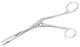 Miltex - Septum Forceps Knight 6-3/4 Inch Length OR Grade German Stainless Steel NonSterile NonLocking Finger Ring Handle Angled Serrated Tips - 20-148