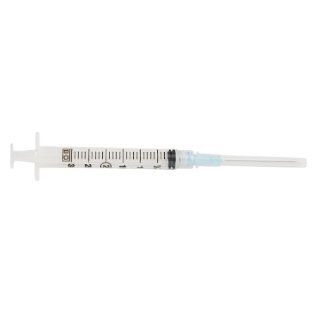 PrecisionGlide - Syringe with Hypodermic Needle 3 mL 25 Gauge 1-1/2 Inch Regular Wall NonSafety - 309582