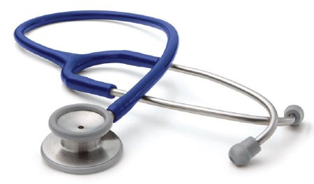 Adscope 603 - Classic Stethoscope Royal Blue 1-Tube 22 Inch Tube Double-Sided Chestpiece - 603RB