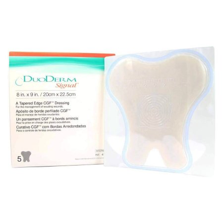 DuoDERM Signal - Hydrocolloid Dressing 8 X 9 Inch Sacral Sterile - 410501