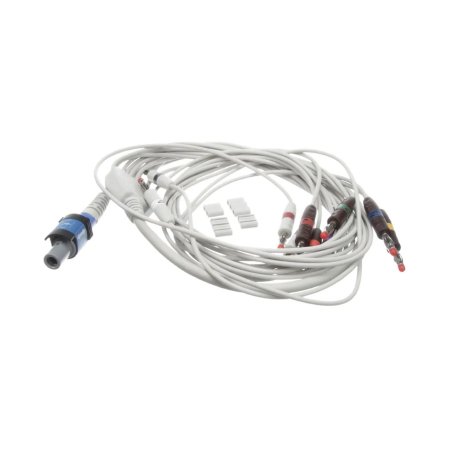 Welch Allyn - Cable, ECG Patient Cable, Resting, AHA For use with Pro Banana - RE-PC-AHA-BAN