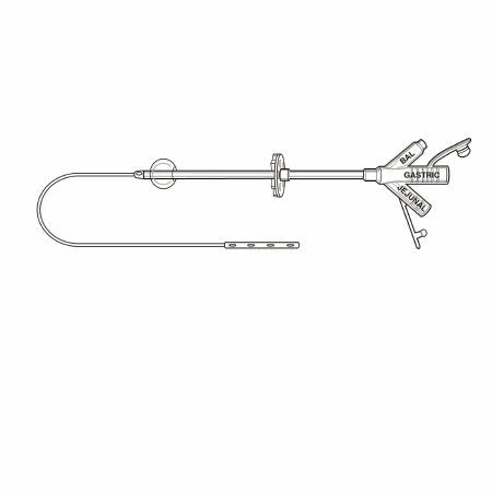 MIC - Gastro-Enteric Feeding Tube Kit 18 Fr. 1.5 cm Tube Silicone Sterile - 0210-18