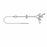 MIC - Gastro-Enteric Feeding Tube Kit 18 Fr. 1.5 cm Tube Silicone Sterile - 0210-18