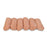 Silipos Cap Protector Mini Digital Gel/Ribbed Knit Fabric/Mineral Oil Beige 6/Package - 10195