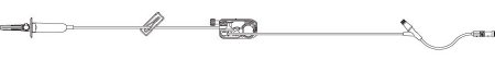 ICU Medical LifeShield Option-Lok Plum Set 15 Drops / mL Drip Rate 104 Inch Tubing - 1233912