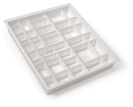 Harloff - Drawer Divider Tray Pack 1 Medical Cart Tray - 68630-P1