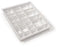 Harloff - Drawer Divider Tray Pack 1 Medical Cart Tray - 68630-P1