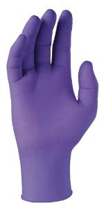 Microgrip Purple Nitrile Exam Glove