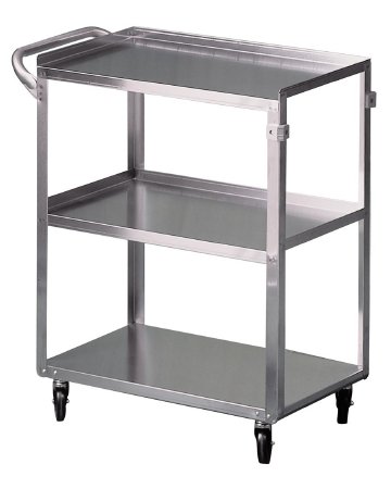 McKesson McKesson Utility Cart Stainless Steel 32.63 Inch 3 Shelves Stainless Steel - 81-63500