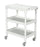 McKesson McKesson Utility Cart Plastic 17.5 X 25.25 X 35 Inch 3 Shelves Light Gray - 81-63530