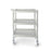 McKesson - Utility Cart Plastic 17.5 X 25.25 X 35 Inch Light Gray Shelves Outside: 25-1/4 X 17-1/2 Inch, Shelves Inside Flat Space: 15.88 X 15.67 Inch - 81-63530