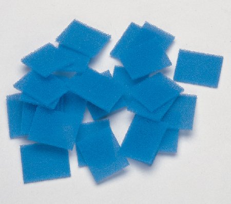 S/P - Biopsy Pad 31.8 X 25.4 mm, 60 Pore Size, Blue, Foam, Rectangle - M7325-1A