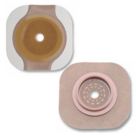 New Image FlexTend - Ostomy Barrier New Image Flextend Trim to Fit, Extended Wear Adhesive Tape 70 mm Flange Blue Code System Hydrocolloid Up to 2-1/4 Inch Opening - 14604