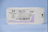 Coated Vicryl Plus Antibacterial Suture with Needle Absorbable Coated Undyed Suture Braided Polyglactin 910 with Irgacare MP Antibacterial Suture Size 5-0 27 Inch Suture 1-Needle 19 mm Length 3/8 Circle Reverse Cutting Needle