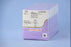 Coated Vicryl Plus Antibacterial Suture with Needle Absorbable Coated Undyed Suture Braided Polyglactin 910 with Irgacare MP Antibacterial Suture Size 5-0 18 Inch Suture 1-Needle 8 mm Length 1/2 Circle Precision Point - Reverse Cutting Needle
