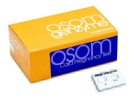 Sekisui Diagnostics OSOM Rapid Test Kit Fertility Test hCG Pregnancy Test Urine Sample CLIA Waived 25 Tests - 102W