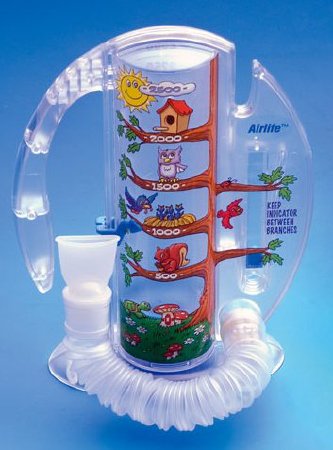 Vyaire Medical AirLife Volumetric Incentive Spirometer 2500 ml Disposable - 001905A