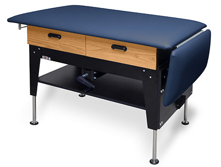 Hausmann Changing/ Treatment Table with Drawers - 52"-68" x 30" x 27"-37"