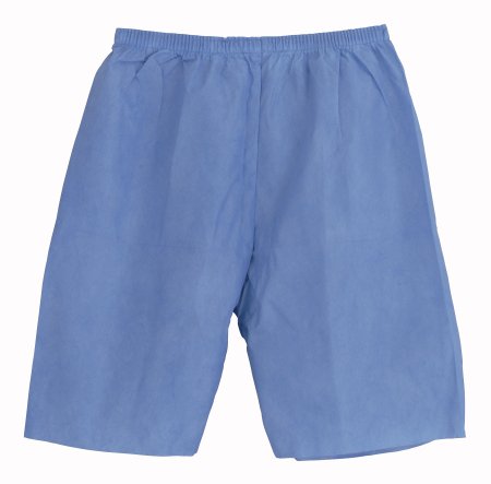 Medline - Exam Shorts Small Blue SMS Adult Disposable - NON27209S