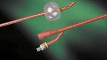 Bardex Lubricath - Foley Catheter 2-Way Coude Tip 5 cc Balloon 22 Fr. Hydrophilic Polymer Coated Latex - 0102L22