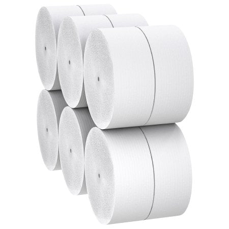 Kimberly Clark Scott JRT Jr. Toilet Tissue White 1-Ply Jumbo Size Coreless Roll Continuous Sheet 3.78 Inch X 2300 Foot - 7005