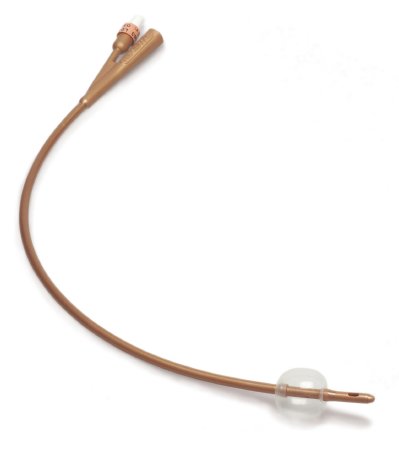 Dover IC - Foley Catheter 2-Way Standard Tip 5 cc Balloon 16 Fr. Silver Hydrogel Coated Silicone - 605163IC