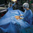 O&M Halyard - Abdominal Drape Laparoscopic / Abdominal Drape 100 W X 76 W X 124 L Inch Sterile - 89233