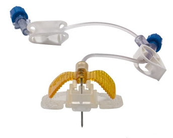 Bard LiftLoc Huber Infusion Set 20 Gauge 1-1/2 Inch 8 Inch Tubing Y-Site Injection Port - 662015