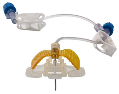 Bard LiftLoc Huber Infusion Set 22 Gauge 3/4 Inch 8 Inch Tubing Y-Site Injection Port - 662234